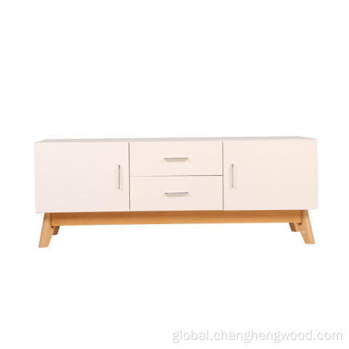 China solid wood legs tv cabinet Supplier